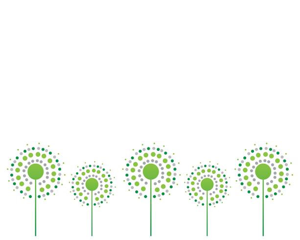 Dandelion vector illustration designs