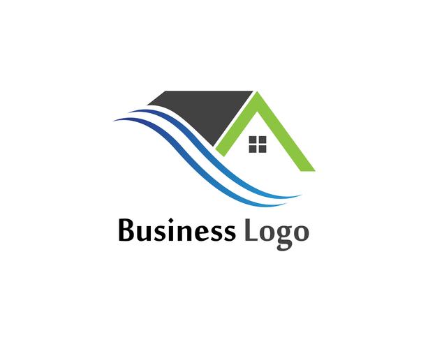 Plantilla de iconos de hogar dulce logotipo y símbolos vector