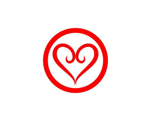 Love Logo and symbols Vector Template icons