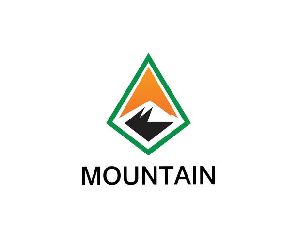 Inspiraciones en el diseño del logo de Minimalist Landscape Mountain vector
