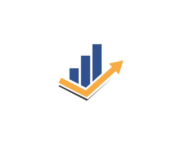 Plantilla de logotipo de finanzas de negocios vector