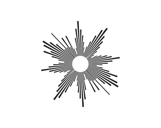 Sound waves vector illustration