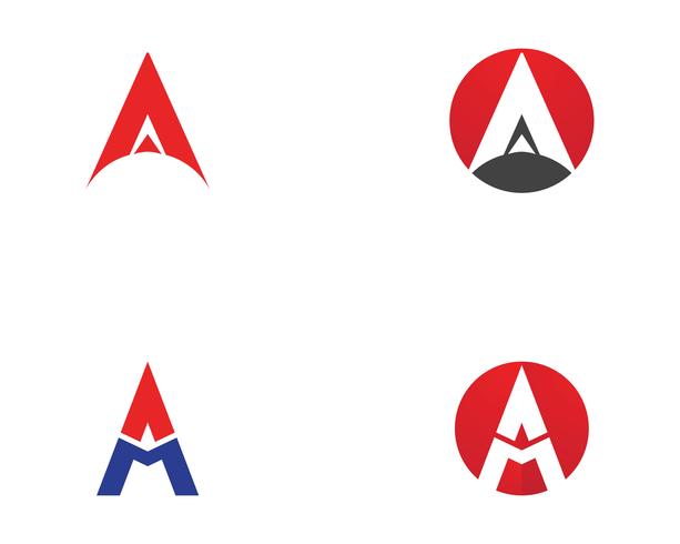 Un negocio carta Logo y símbolo plantilla Vector icono