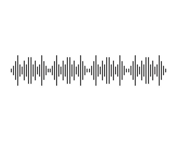 Ondas de sonido ilustración vectorial vector