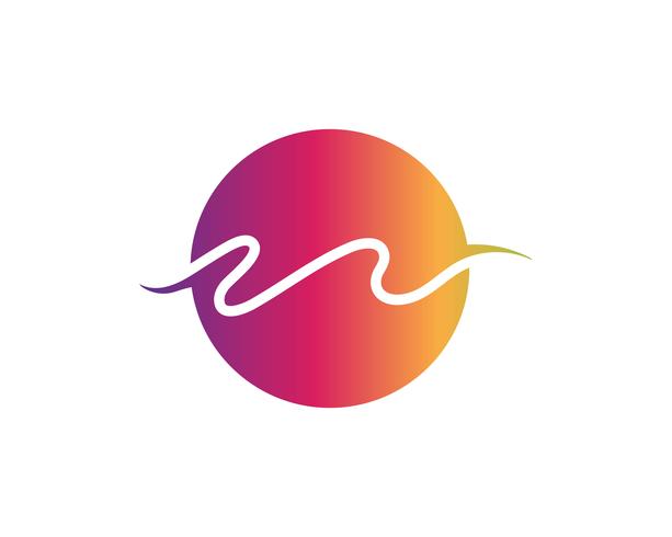 Sound waves vector illustration