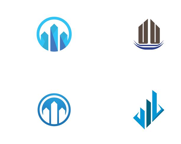 Property and Construction Logo design vector