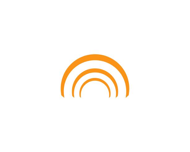 circle logo and symbols  vector