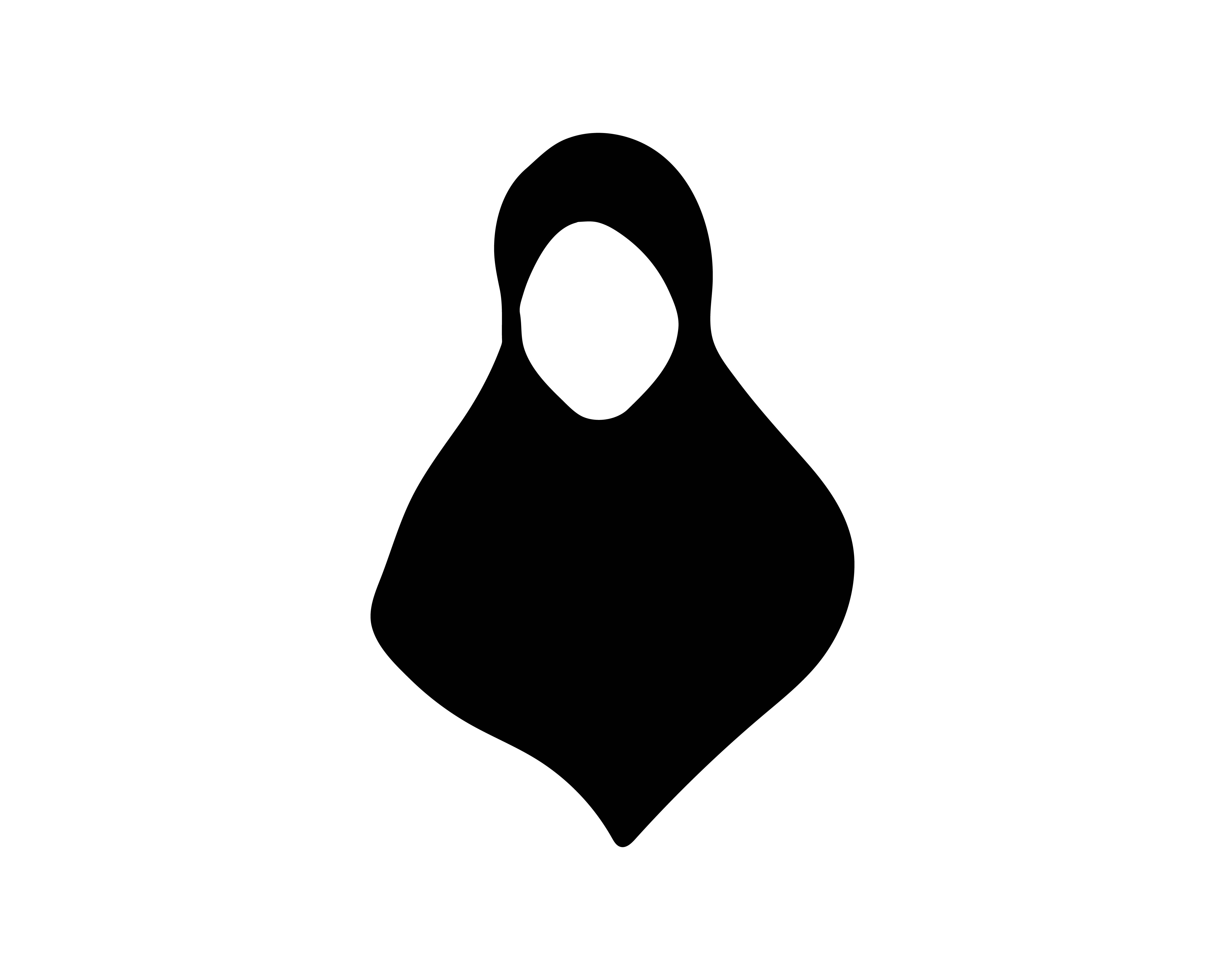  Hijab  vector black templates 580630 Download Free 