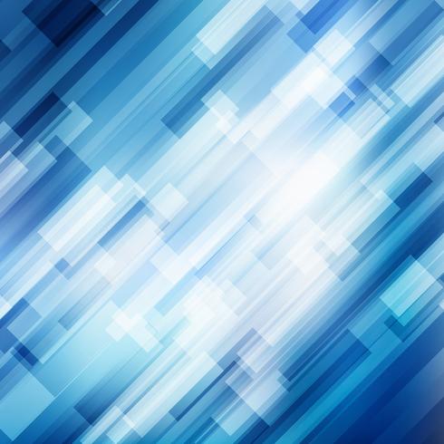 Abstract geometric diagonal blue lines overlap layer business shiny motion background technology concept. vector