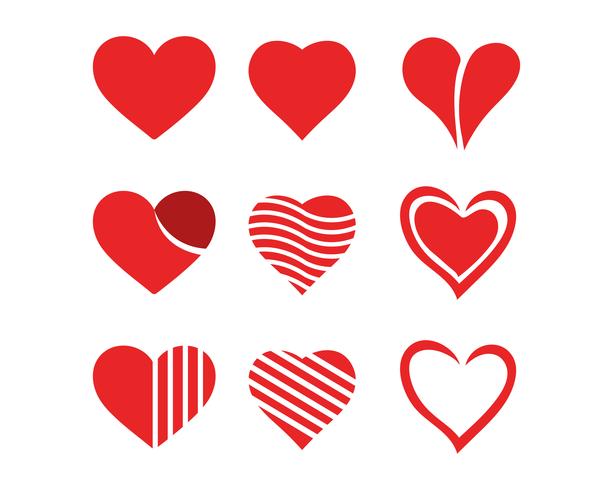 Love Logo and symbols Vector Template 