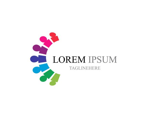 Community, network and social icon vector