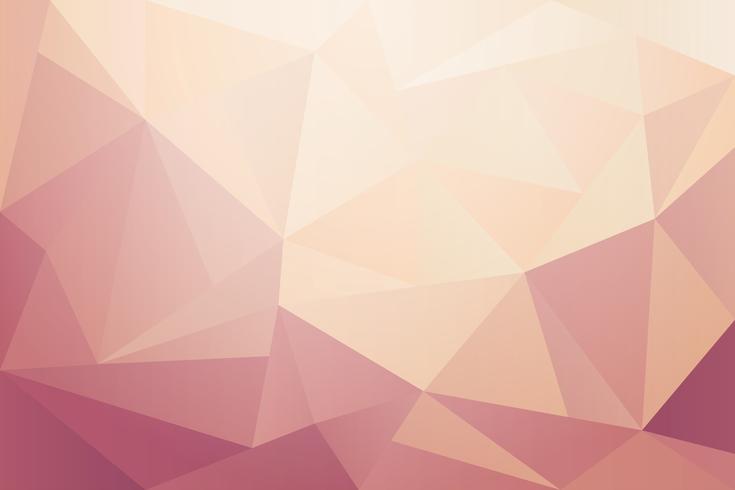 Abstract pink and purple geometric background with lighting. vector