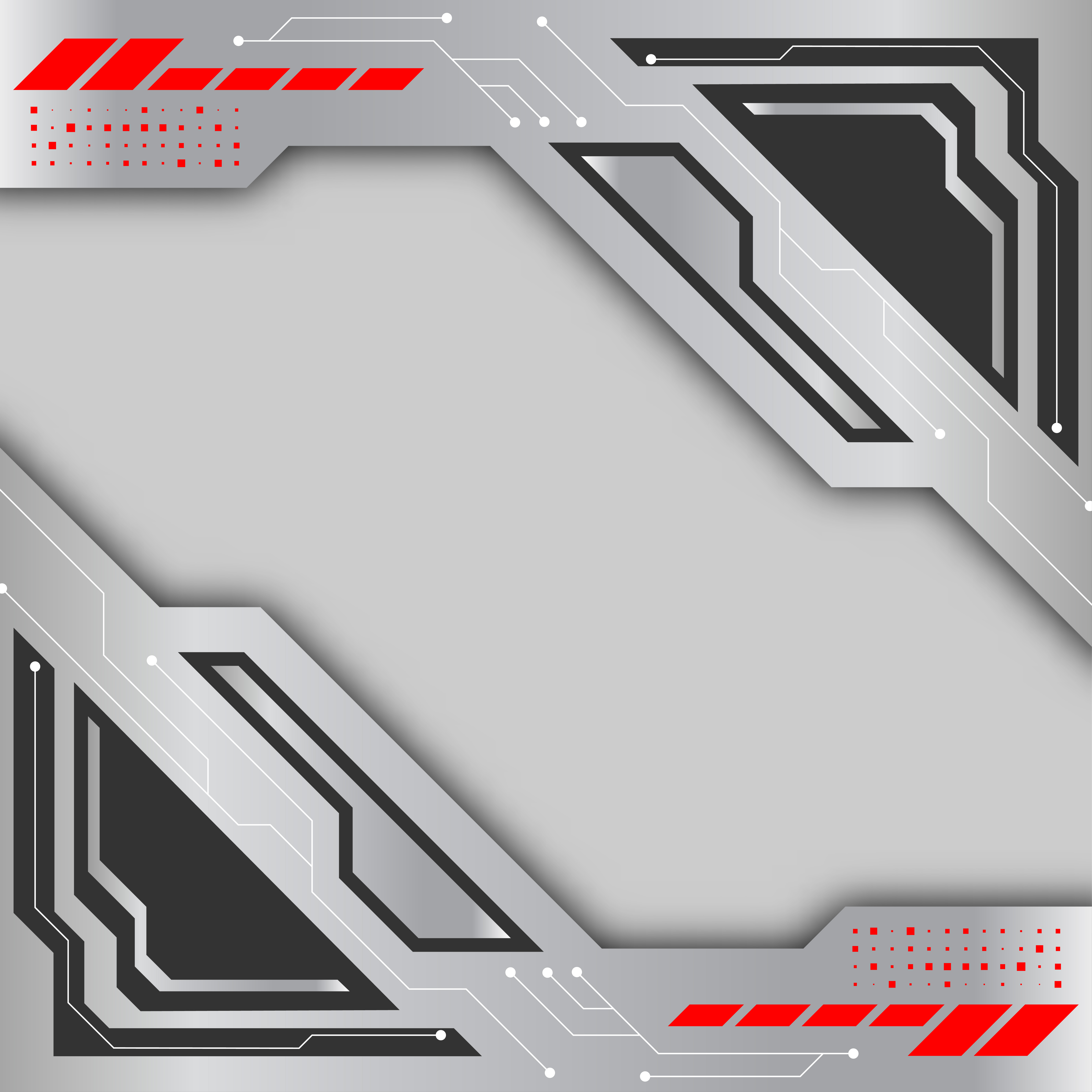 Gray And Silver Color Vector Background Digital Technology Abstract Background Concept Download Free Vectors Clipart Graphics Vector Art