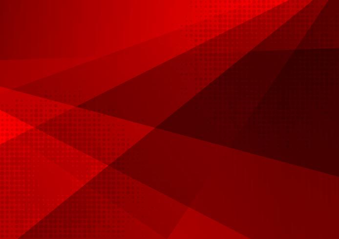 Red Color Geometric Abstract Background Modern Design Vector