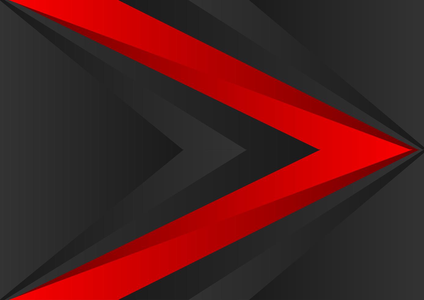 Vector red and black color geometric abstract background with copy