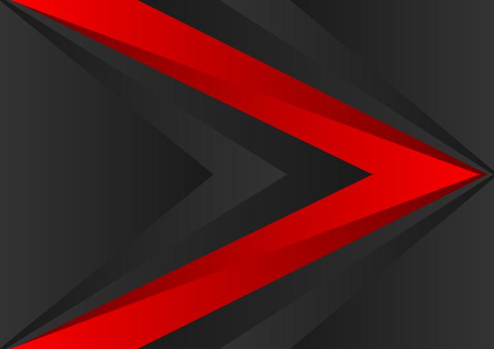 Vector El Fondo Abstracto Geometrico Del Color Rojo Y Negro Con El