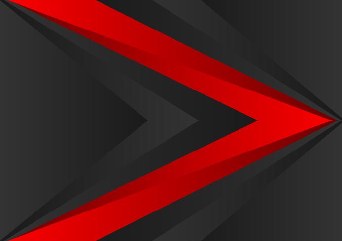 Vector red and black color geometric abstract background with copy space EPS10