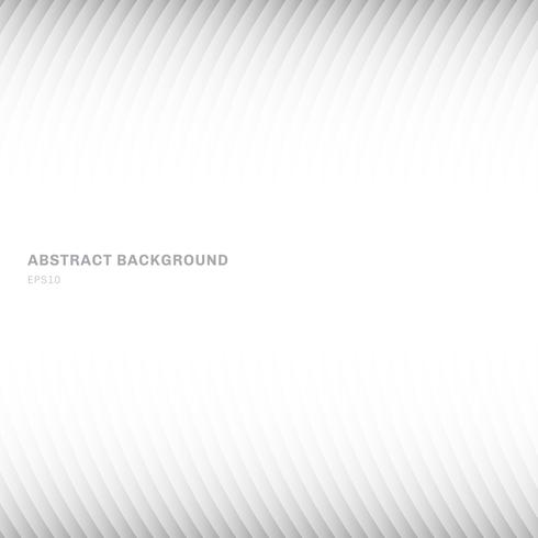 Abstract curve geometric white and gray gradient color background header and footers on white background with copy space vector