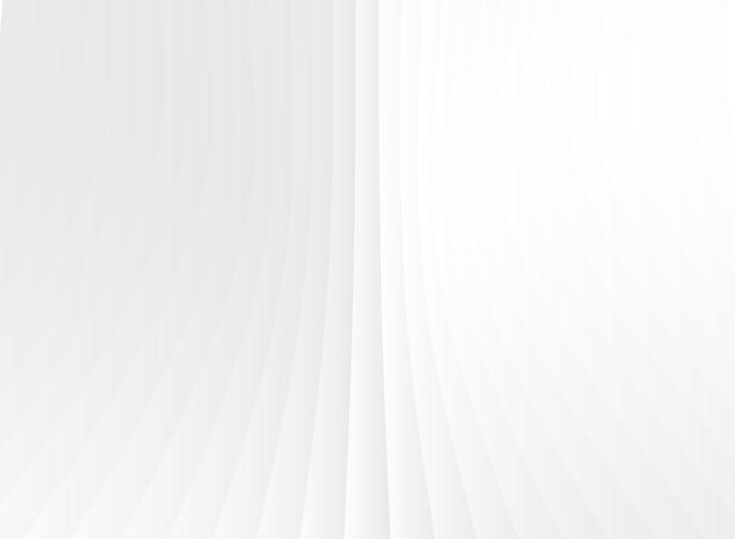 Abstract geometric perspective vertical lines white and gray gradient color background. vector