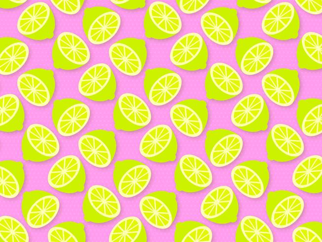 Trendy Lime Summer Pop Background Vector