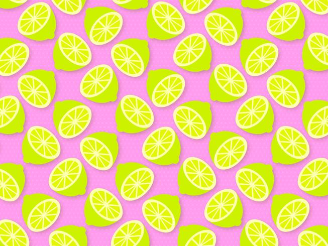 Trendy Lime Summer Pop Background Vector