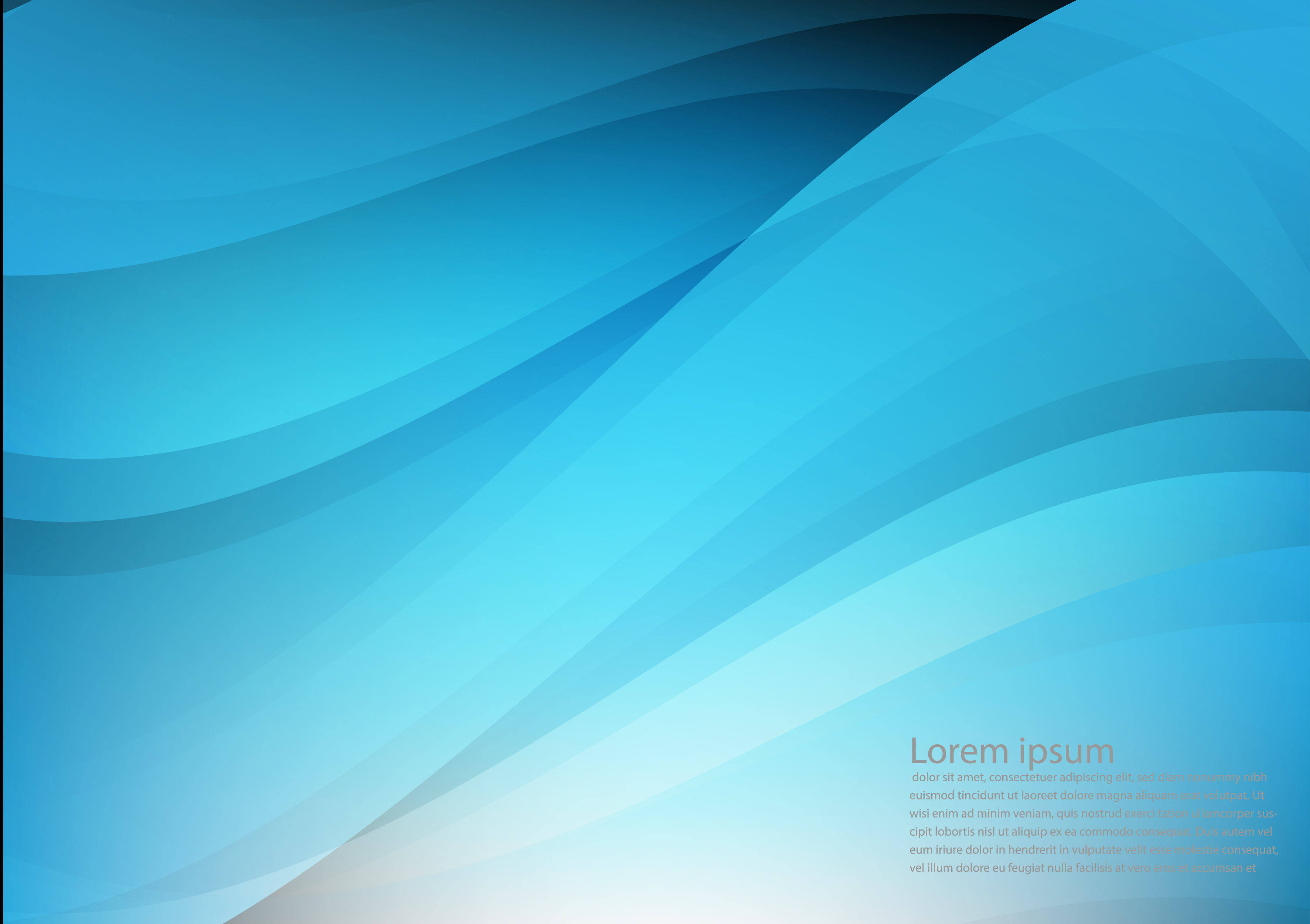Blue Color And Light Geometric Gradient Illustration Texture Abstract