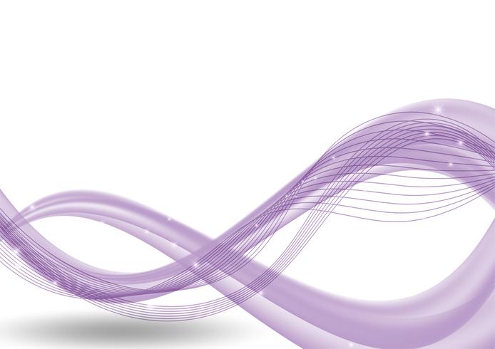 Purple abstract wave background modern design with copy space, Vector illustration for your business