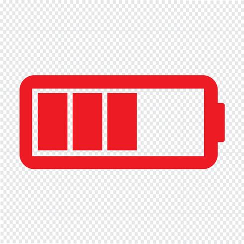 Battery icon Vector Illustration