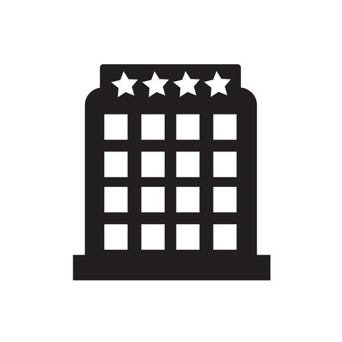 hotel icon vector illustration