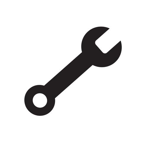 Ilustración de vector de icono de herramienta