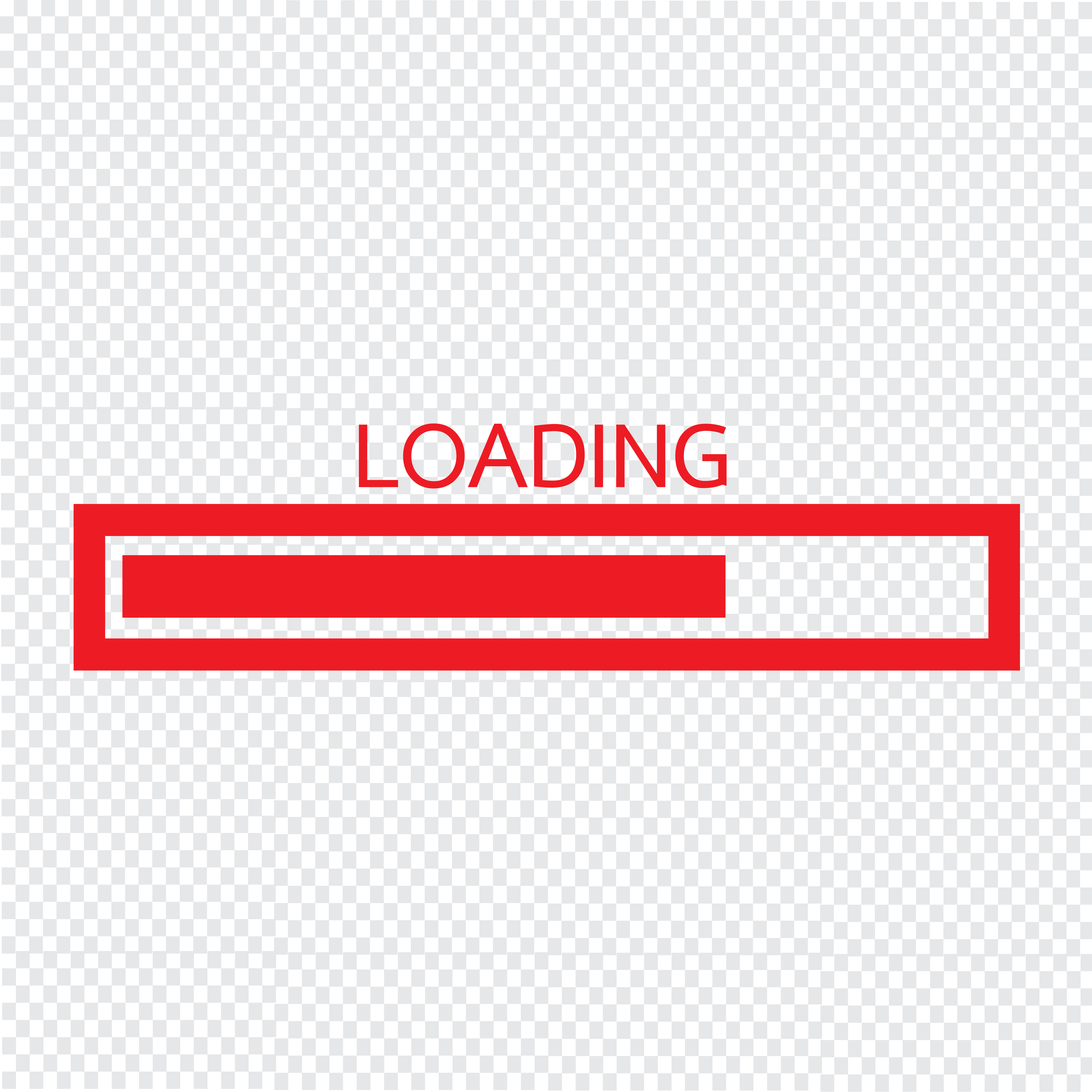  Loading  bar icon Vector Illustration 581932 Vector Art at 