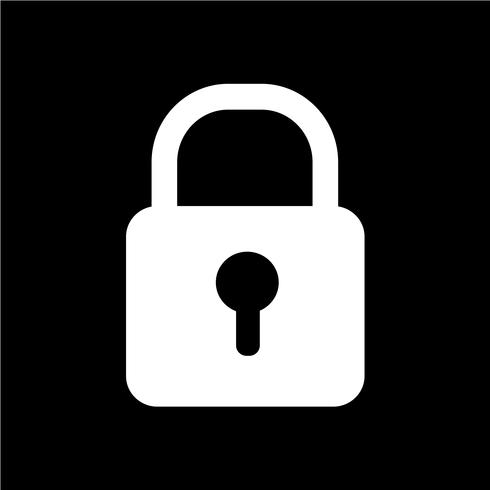  Lock icon vector  illustration Download Free Vector  Art 