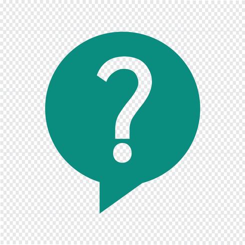 Question icon vector illustration