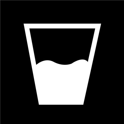 Ilustración de vector de icono de bebida