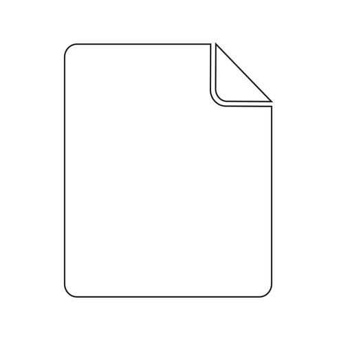 File icon vector illustration