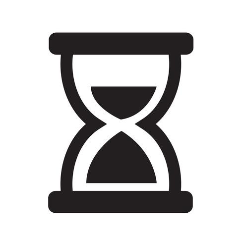 Hourglass icon vector illustration