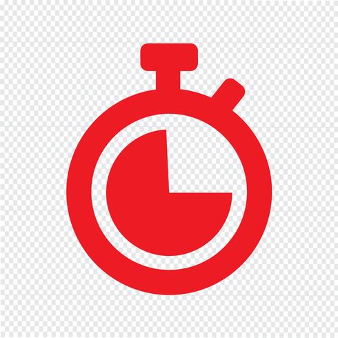 Clock icon vector illustration