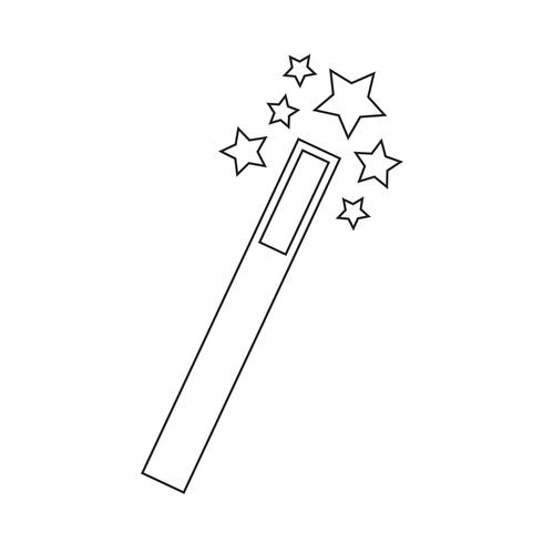 Magic Wand icon vector illustration