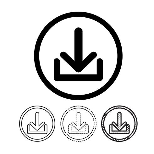 Download vector icon