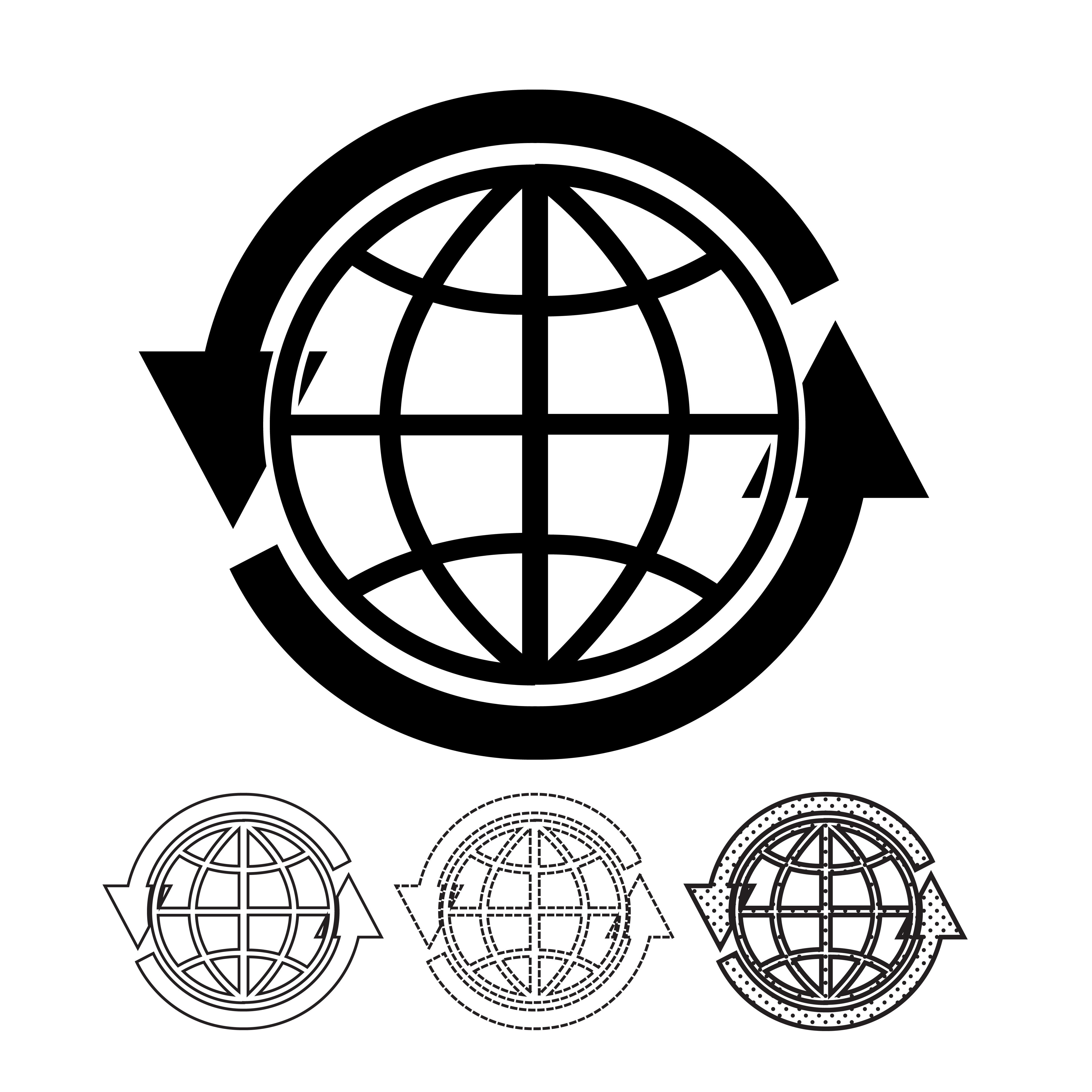 Globe vector icon 583007 Vector Art at Vecteezy