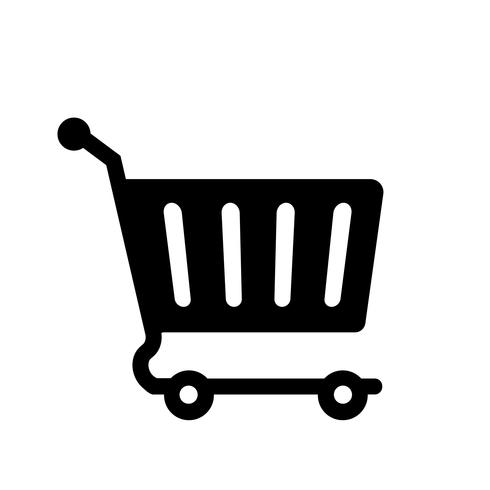 Online Cart Icon Vector