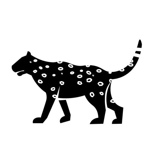 Leopard Icon Vector