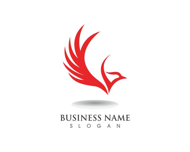 Falcon Eagle Bird Logo Template vector icons wing