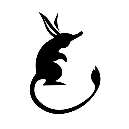 icono de bilby vector