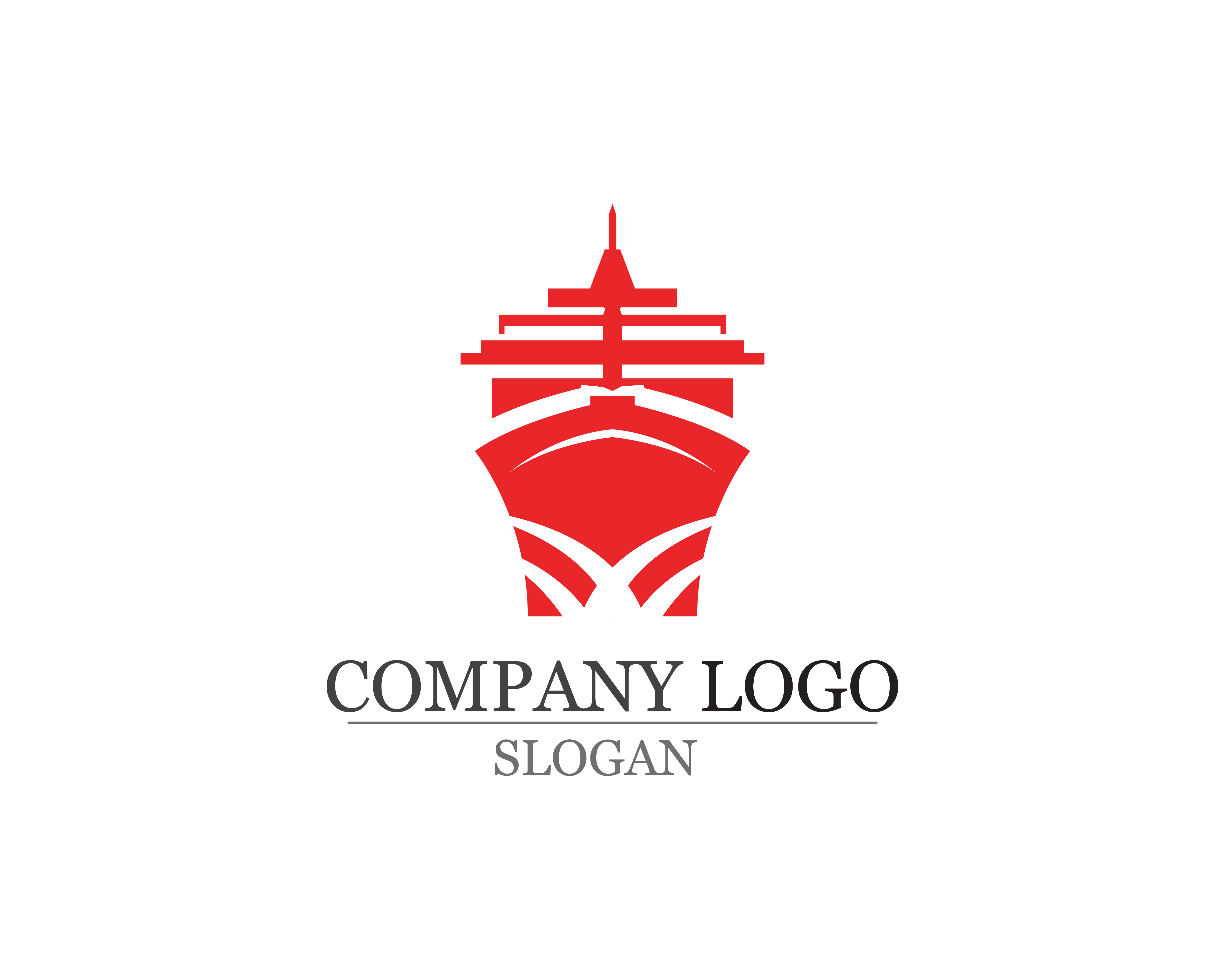 Ocean cruise liner ship silhouette simple linear logo ...
 Simple Ship Silhouette