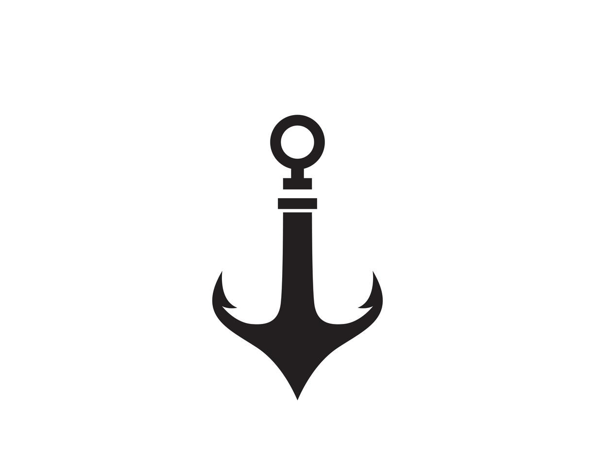 anchor logo and symbol template vector icons 583516 Vector Art at Vecteezy