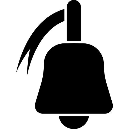 Icono de campana vector