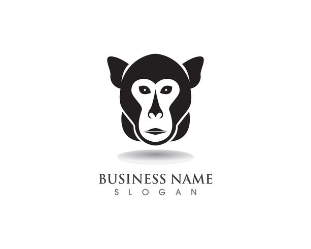 Monkey symbol logo and symbol  vector