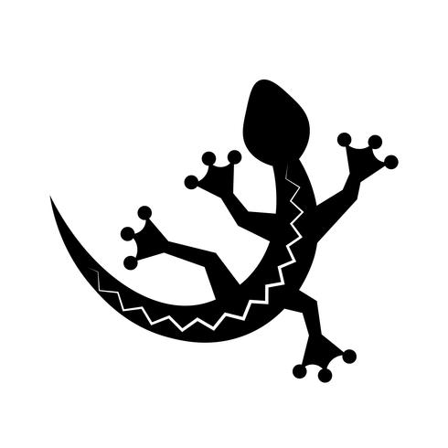 Icono de lagarto vector