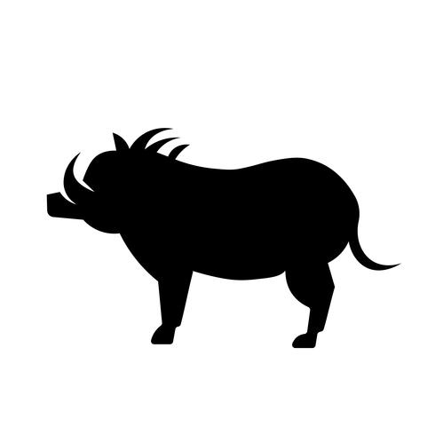 Warthog Icon Vector